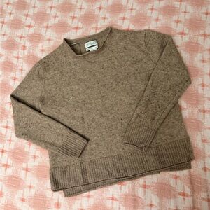 Rachel Zoe Taupe Crewneck Sweater